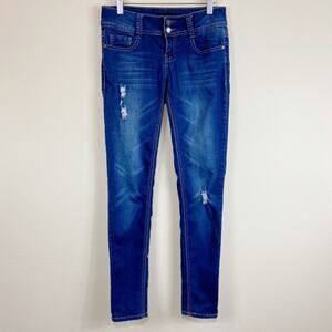 Rampage | Distressed Skinny Jeans Sz 5